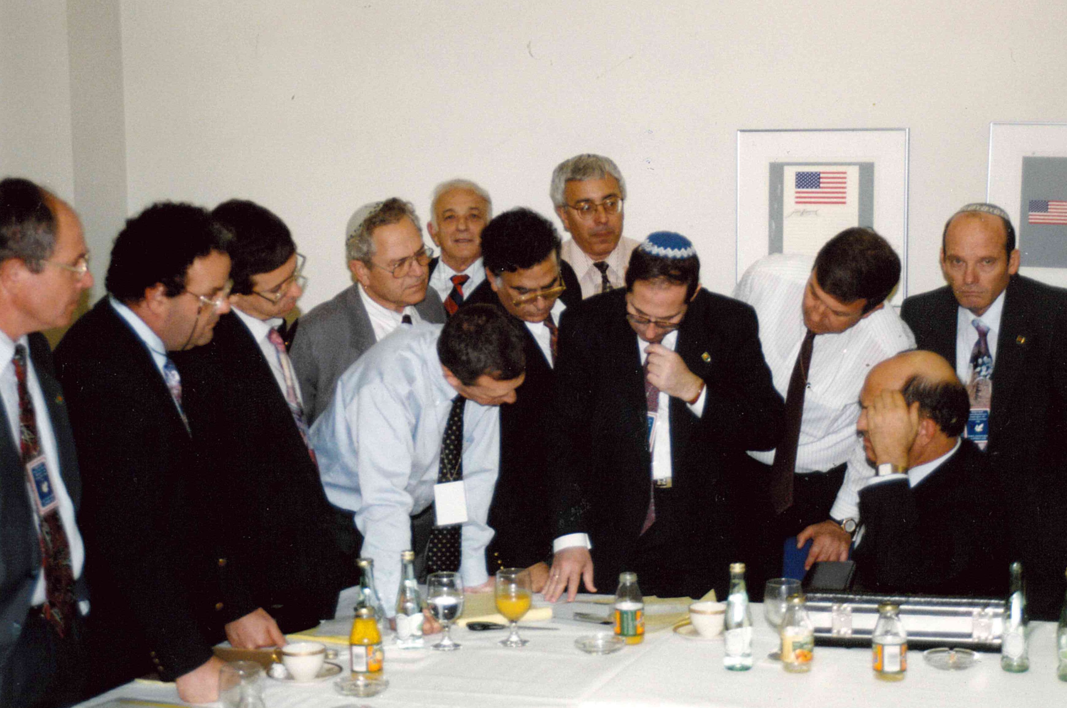 שיחות ושינגטון 1992 אריה זהר